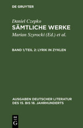 Seelbach |  Lyrik in Zyklen | Buch |  Sack Fachmedien