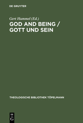 Hummel |  God and Being / Gott und Sein | Buch |  Sack Fachmedien