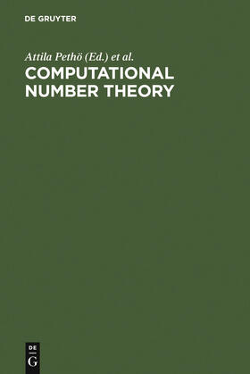 Pethoe / Zimmer / Pohst |  Computational Number Theory | Buch |  Sack Fachmedien