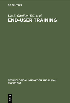 Gattiker / Stollenmaier / Larwood |  End-User Training | Buch |  Sack Fachmedien