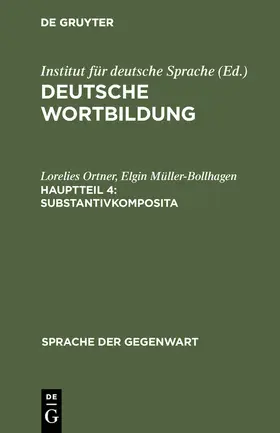 Müller-Bollhagen / Ortner |  Substantivkomposita | Buch |  Sack Fachmedien