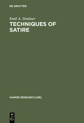 Draitser | Techniques of Satire | Buch | 978-3-11-012624-2 | sack.de