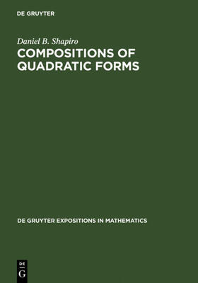 Shapiro |  Compositions of Quadratic Forms | Buch |  Sack Fachmedien