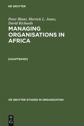Jones / Blunt |  Managing Organisations in Africa | Buch |  Sack Fachmedien