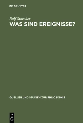 Stoecker |  Was sind Ereignisse? | Buch |  Sack Fachmedien