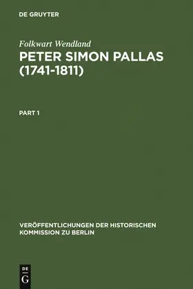 Wendland |  Peter Simon Pallas (1741-1811) | Buch |  Sack Fachmedien