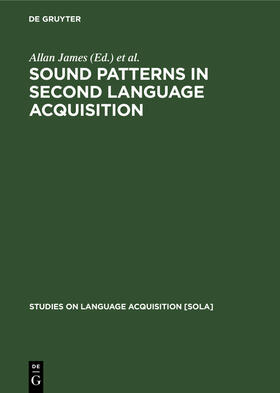 Leather / James |  Sound Patterns in Second Language Acquisition | Buch |  Sack Fachmedien