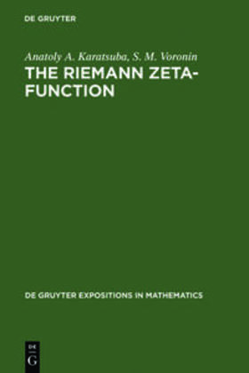 Karatsuba / Voronin |  The Riemann Zeta-Function | Buch |  Sack Fachmedien