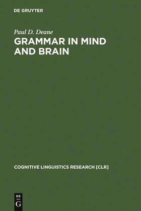 Deane |  Grammar in Mind and Brain | Buch |  Sack Fachmedien