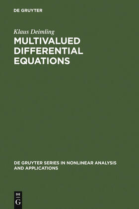 Deimling |  Multivalued Differential Equations | Buch |  Sack Fachmedien