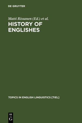 Rissanen / Taavitsainen / Ihalainen |  History of Englishes | Buch |  Sack Fachmedien