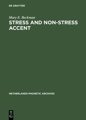 Beckman |  Stress and Non-Stress Accent | Buch |  Sack Fachmedien