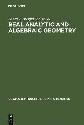 Broglia / Tognoli / Galbiati |  Real Analytic and Algebraic Geometry | Buch |  Sack Fachmedien