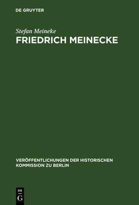 Meineke |  Friedrich Meinecke | Buch |  Sack Fachmedien