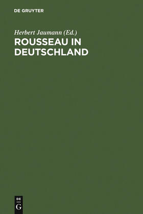 Jaumann |  Rousseau in Deutschland | Buch |  Sack Fachmedien