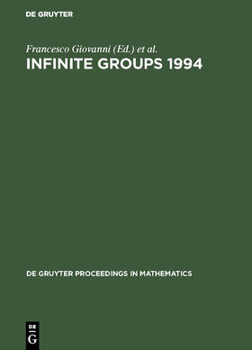 Newell / Giovanni |  Infinite Groups 1994 | Buch |  Sack Fachmedien