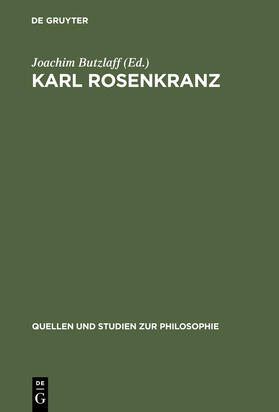 Butzlaff |  Karl Rosenkranz | Buch |  Sack Fachmedien