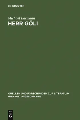 Bärmann |  Herr Göli | Buch |  Sack Fachmedien