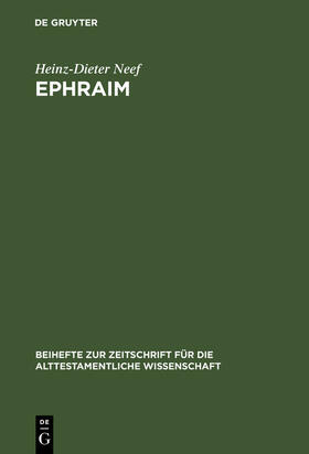 Neef |  Ephraim | Buch |  Sack Fachmedien