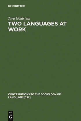 Goldstein |  Two Languages at Work | Buch |  Sack Fachmedien