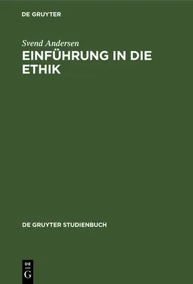 Andersen |  Einführung in die Ethik | Buch |  Sack Fachmedien