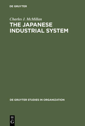 McMillan |  The Japanese Industrial System | Buch |  Sack Fachmedien