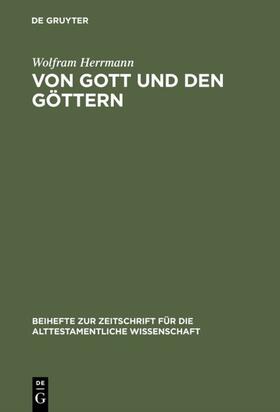 Herrmann |  Von Gott und den Göttern | Buch |  Sack Fachmedien