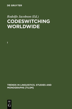 Jacobson |  Codeswitching Worldwide. [I] | Buch |  Sack Fachmedien