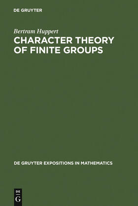 Huppert |  Character Theory of Finite Groups | Buch |  Sack Fachmedien