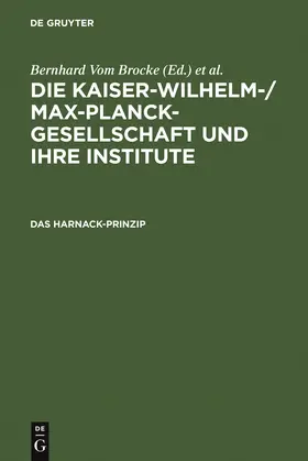 Laitko / Vom Brocke | Das Harnack-Prinzip | Buch | 978-3-11-015483-2 | sack.de