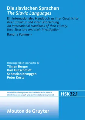 Kempgen / Gutschmidt / Kosta |  Die slavischen Sprachen / The Slavic Languages. Halbband 1 | Buch |  Sack Fachmedien