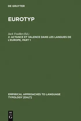 Feuillet |  Actance et Valence dans les Langues de l'Europe | Buch |  Sack Fachmedien