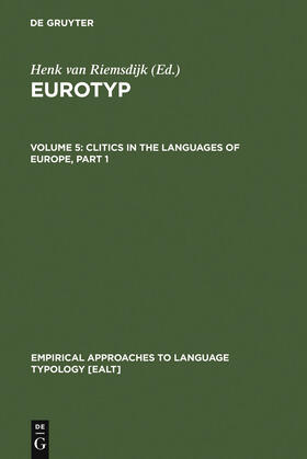 Riemsdijk |  Clitics in the Languages of Europe | Buch |  Sack Fachmedien