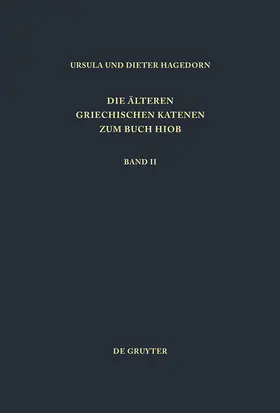 Hagedorn |  Fragmente zu Hiob 9,1 - 22,30 | Buch |  Sack Fachmedien