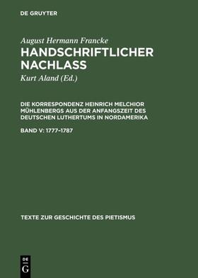 Wellenreuther / Aland |  1777¿1787 | Buch |  Sack Fachmedien