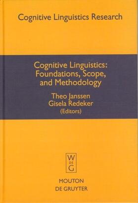 Redeker / Janssen |  Cognitive Linguistics | Buch |  Sack Fachmedien