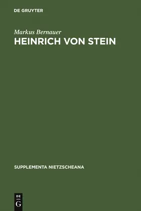 Bernauer |  Heinrich von Stein | Buch |  Sack Fachmedien