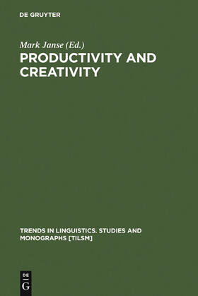 Janse |  Productivity and Creativity | Buch |  Sack Fachmedien