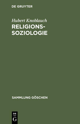 Knoblauch | Religionssoziologie | Buch | 978-3-11-016347-6 | sack.de