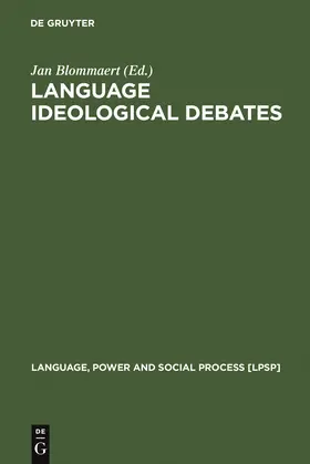 Blommaert |  Language Ideological Debates | Buch |  Sack Fachmedien