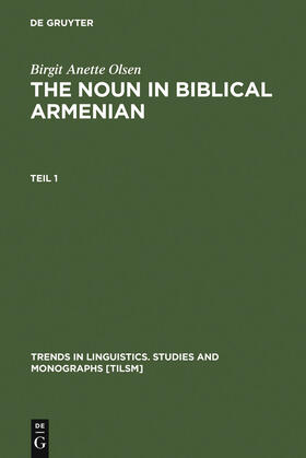 Olsen |  The Noun in Biblical Armenian | Buch |  Sack Fachmedien