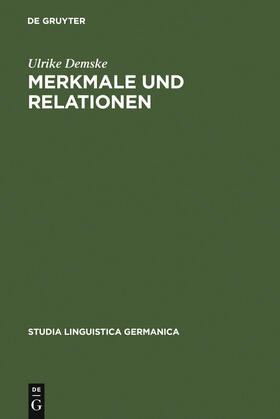 Demske |  Merkmale und Relationen | Buch |  Sack Fachmedien