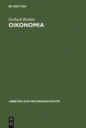 Richter |  Oikonomia | Buch |  Sack Fachmedien