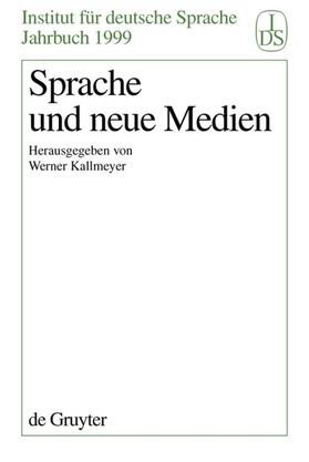 Kallmeyer |  Sprache und Neue Medien | Buch |  Sack Fachmedien