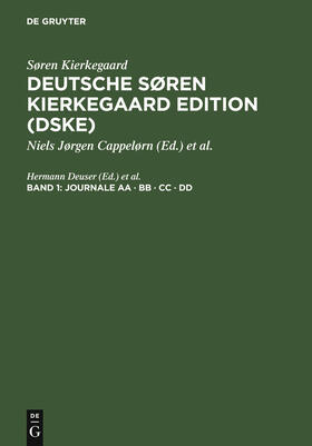 Purkarthofer / Deuser | Journale AA · BB · CC · DD | Buch | 978-3-11-016977-5 | sack.de