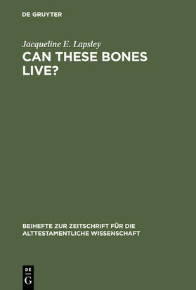 Lapsley |  Can These Bones Live? | Buch |  Sack Fachmedien