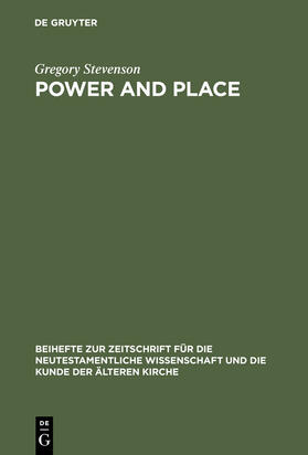Stevenson |  Power and Place | Buch |  Sack Fachmedien