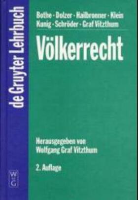 Vitzthum |  Völkerrecht | Buch |  Sack Fachmedien