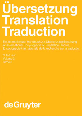 Kittel |  Übersetzung - Translation - Traduction. 3. Teilband | Buch |  Sack Fachmedien