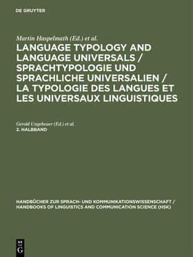 Haspelmath / Raible / König |  Language Typology and Language Universals 2.Teilband | Buch |  Sack Fachmedien